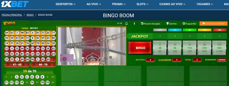 Vous pouvez jouer au bingo en direct